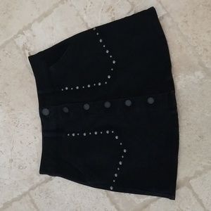 Jolt Black Skirt